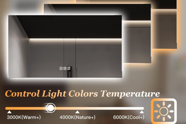 Enhancing Your Bathroom Ambiance: The Transformative Power of LED Bathroom Mirrors with Adjustable Color Temperature
