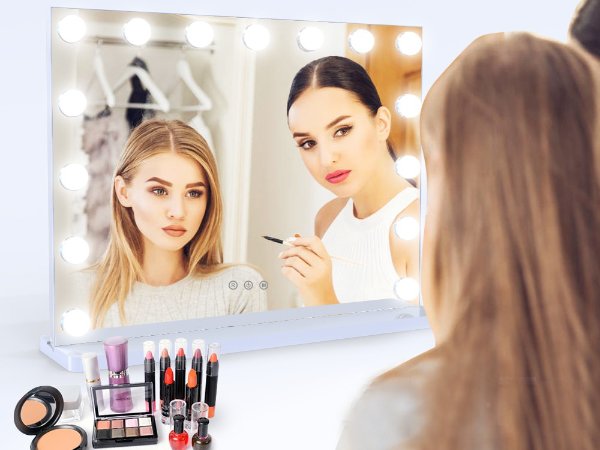 DP316A Mdf Base Bluetooth Hollywood Led Vanity Mirror