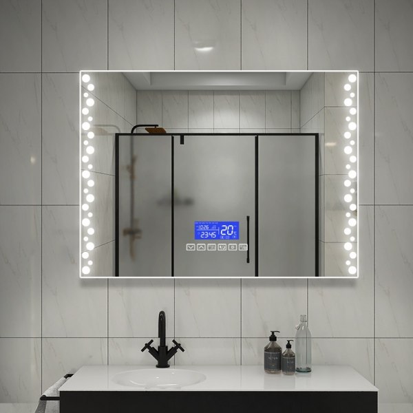 DP338A led wall bathroom mirror with bluetooth Speaker