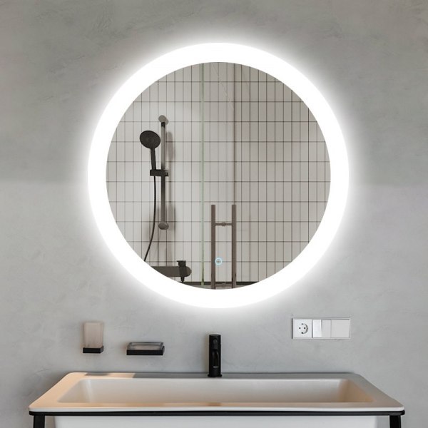 DP320A Dia 76.2cm Round Led Bathroom Mirror